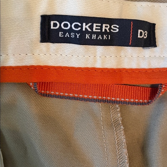 Dockers Easy Khaki D3 Flat Front Pants NWT Casual Career Men’s Size 33 x 30 - Picture 9 of 10